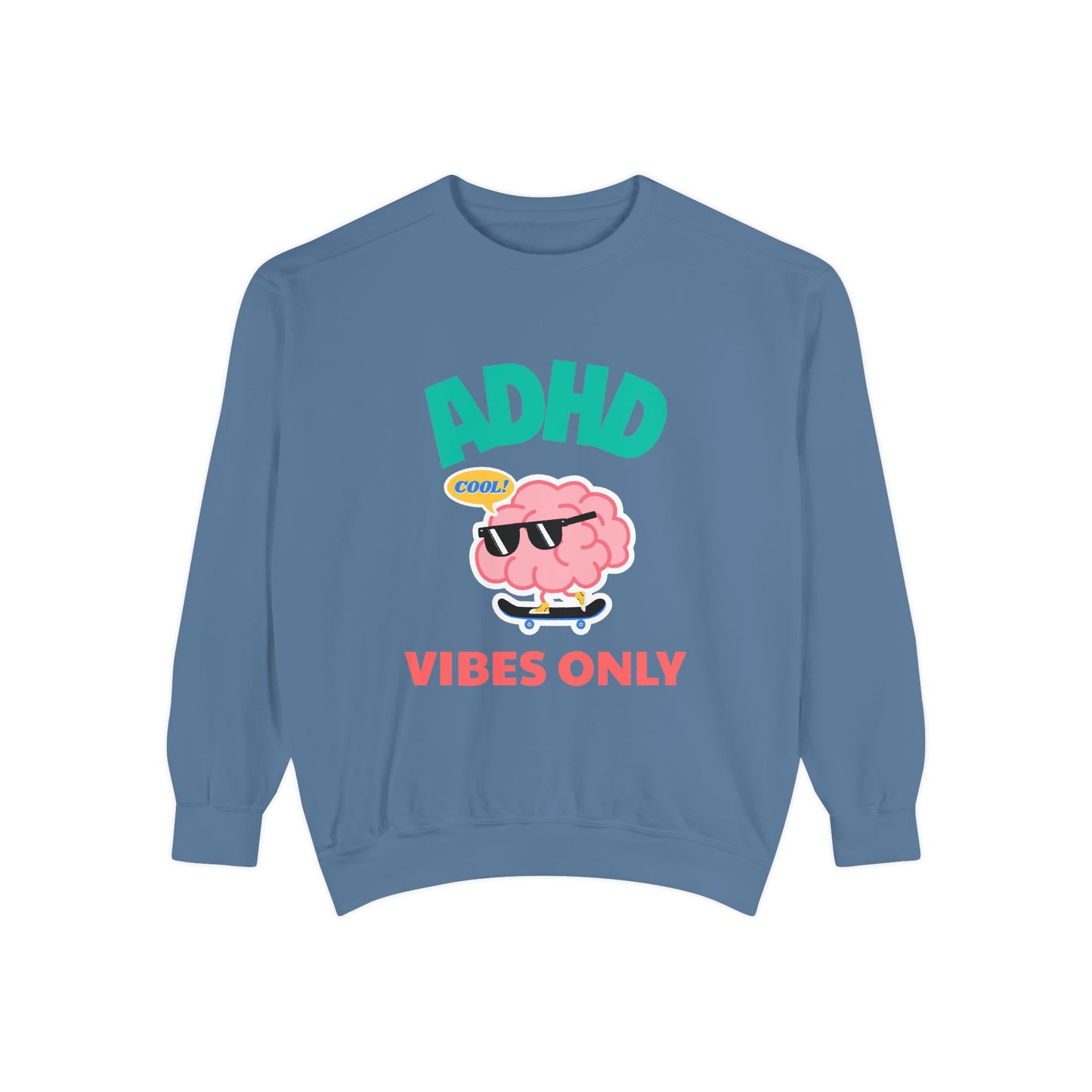SillyBilly Wear | Teacher Tees - "ADHD Vibes Only" Sweatshirt