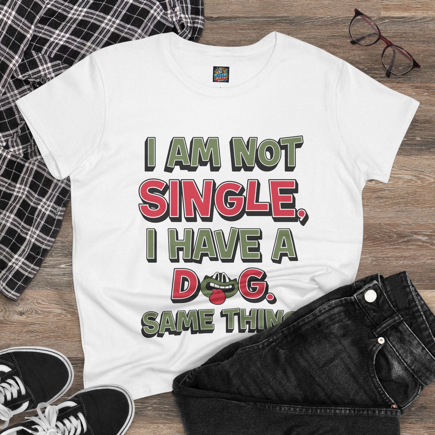 SillyBilly Wear | Woof Wear - "I'm not Single" Tees