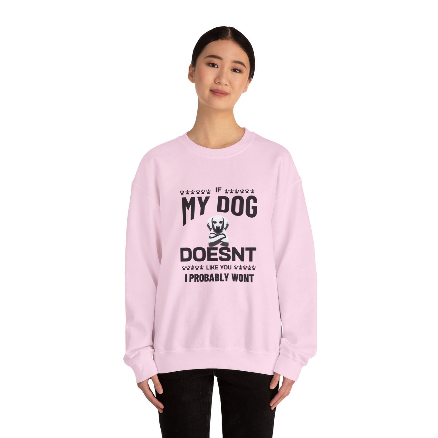 Funny Dog Quote Sweatshirt - Silly Billy Wear