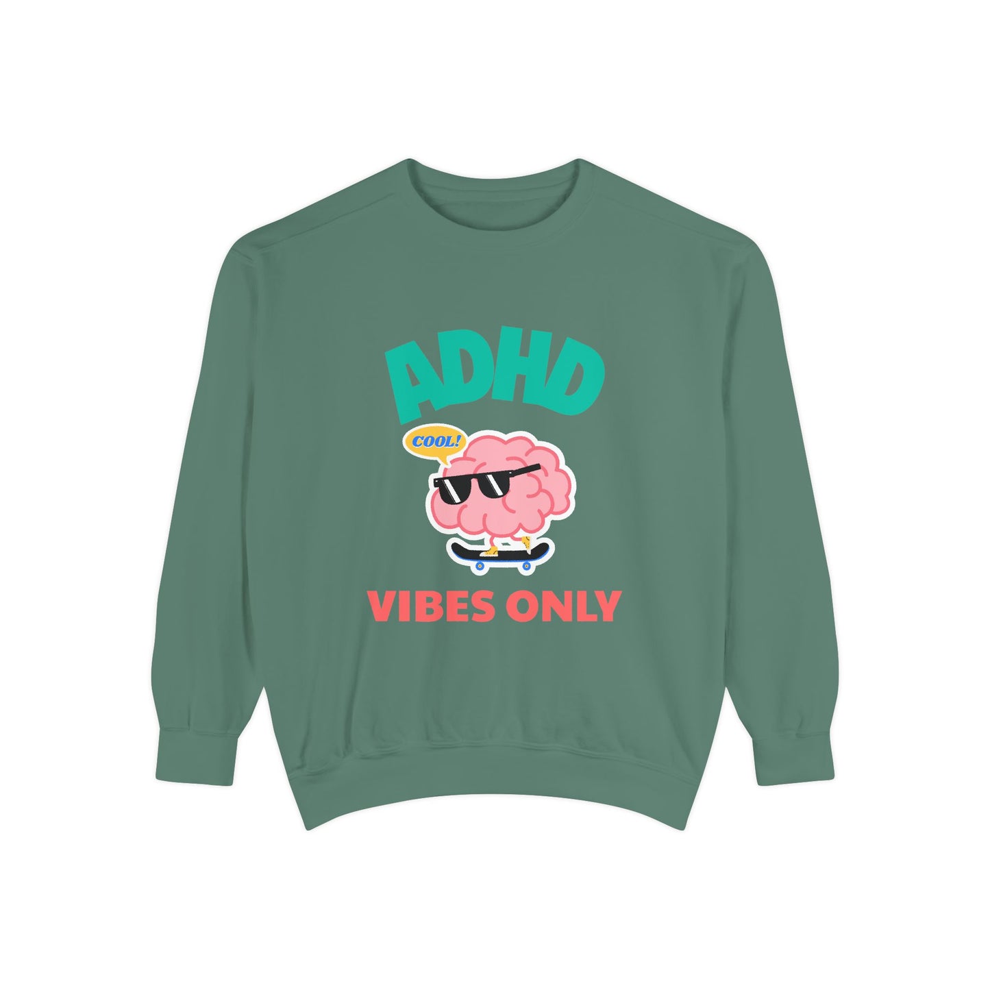 SillyBilly Wear | Teacher Tees - "ADHD Vibes Only" Sweatshirt