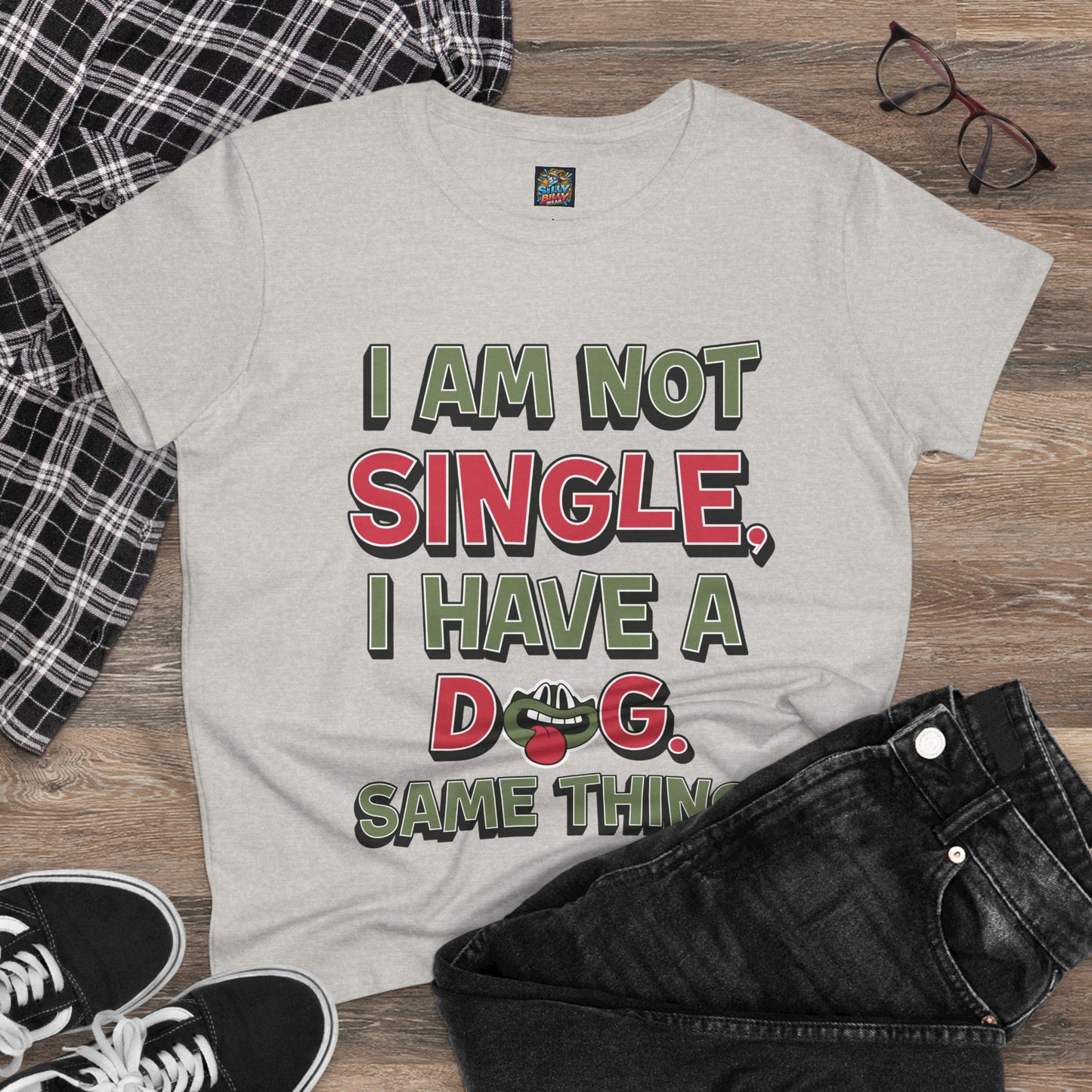 SillyBilly Wear | Woof Wear - "I'm not Single" Tees